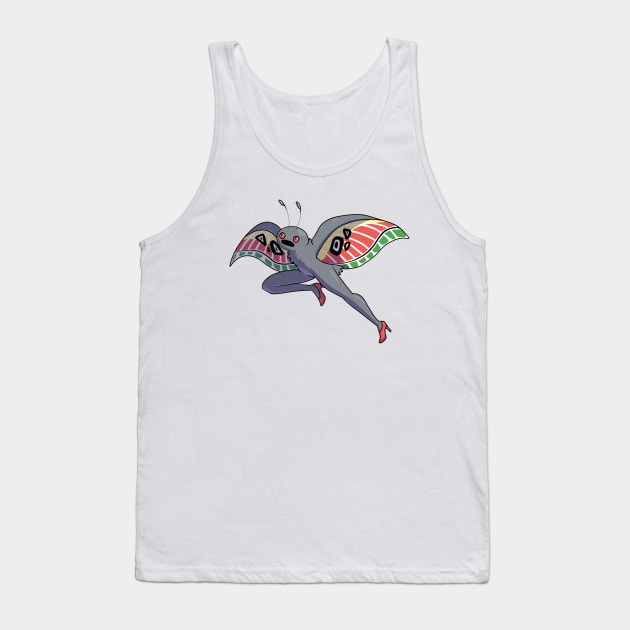 Leggly Mothman Tank Top by ziodynes098